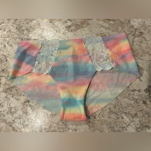 VS PINK Lace Side Hipster Panty Large NWT